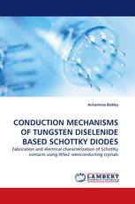 CONDUCTION MECHANISMS OF TUNGSTEN DISELENIDE BASED SCHOTTKY DIODES