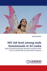 HIV risk level among male homosexuals in Sri Lanka