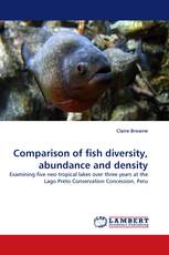 Comparison of fish diversity, abundance and density