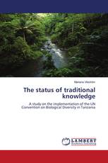 The status of traditional knowledge