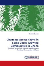 Changing Access Rights in Some Cocoa Growing Communities in Ghana