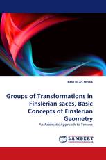 Groups of Transformations in Finslerian saces, Basic Concepts of Finslerian Geometry