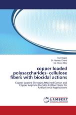 copper loaded polysaccharides- cellulose fibers with biocidal actions