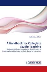 A Handbook for Collegiate Studio Teaching