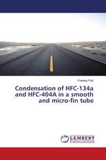 Condensation of HFC-134a and HFC-404A in a smooth and micro-fin tube
