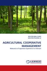 AGRICULTURAL COOPERATIVE MANAGEMENT