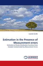 Estimation in the Presence of Measurement errors