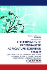 EFFECTIVENESS OF DECENTRALIZED AGRICULTURE EXTENSION SYSTEM