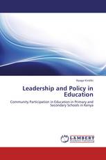 Leadership and Policy in Education