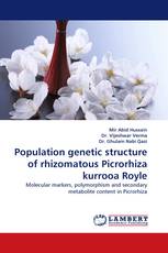 Population genetic structure of rhizomatous Picrorhiza kurrooa Royle