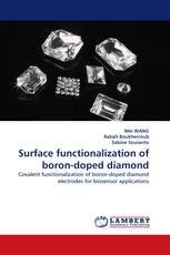 Surface functionalization of boron-doped diamond
