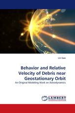 Behavior and Relative Velocity of Debris near Geostationary Orbit