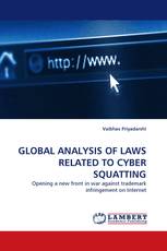 GLOBAL ANALYSIS OF LAWS RELATED TO CYBER SQUATTING