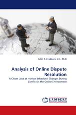 Analysis of Online Dispute Resolution