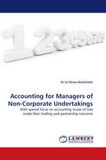 Accounting for Managers of Non-Corporate Undertakings