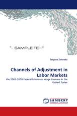 Channels of Adjustment in Labor Markets