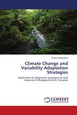 Climate Change and Variability Adaptation Strategies