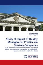 Study of Impact of Quality Management Practices in Services Companies