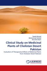 Clinical Study on Medicinal Plants of Cholistan Desert Pakistan