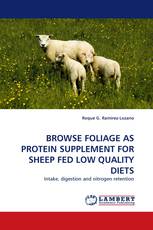 BROWSE FOLIAGE AS PROTEIN SUPPLEMENT FOR SHEEP FED LOW QUALITY DIETS