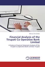 Financial Analysis of the Tirupati Co Operative Bank Limited