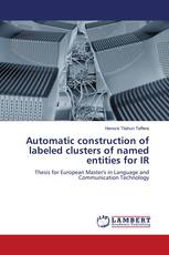 Automatic construction of labeled clusters of named entities for IR