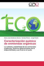 Caracterización química de enmiendas orgánicas