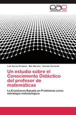 Un estudio sobre el Conocimiento Didáctico del profesor de matemáticas