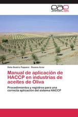 Manual de aplicación de HACCP en industrias de aceites de Oliva