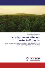 Distribution of Mimosa invisa in Ethiopia