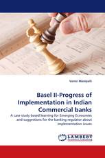 Basel II-Progress of Implementation in Indian Commercial banks
