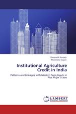 Institutional Agriculture Credit in India