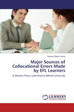 Major Sources of Collocational Errors Made by EFL Learners