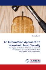 An Information Appraoch To Household Food Security