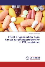 Effect of generation G on cancer targeting propensity of PPI dendrimer