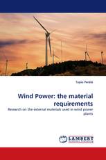 Wind Power: the material requirements