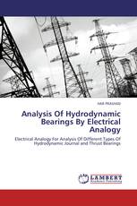 Analysis Of Hydrodynamic Bearings By Electrical Analogy