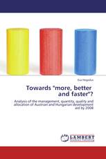 Towards "more, better   and faster"?