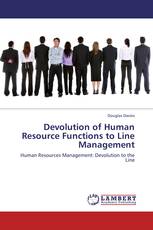 Devolution of Human Resource Functions to Line Management