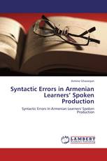 Syntactic Errors in Armenian Learners’ Spoken Production