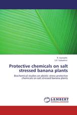 Protective chemicals on salt stressed banana plants