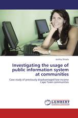 Investigating the usage of public information system at communities