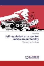 Self-regulation as a tool for media accountability