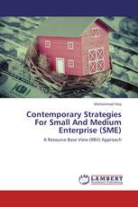 Contemporary Strategies For Small And Medium Enterprise (SME)