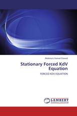 Stationary Forced KdV Equation