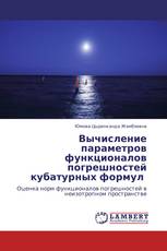 Вычисление параметров функционалов погрешностей кубатурных формул