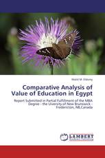 Comparative Analysis of Value of Education in Egypt