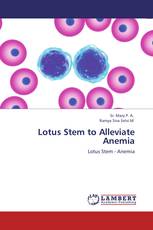 Lotus Stem to Alleviate Anemia