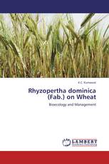 Rhyzopertha dominica (Fab.) on Wheat