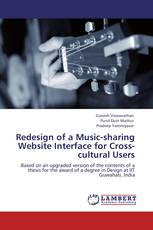Redesign of a Music-sharing Website Interface for Cross-cultural Users